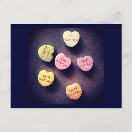 Gesprek met jezelf Briefkaart (Voorkant)