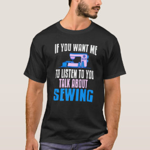 Gesprek over naaien   t-shirt