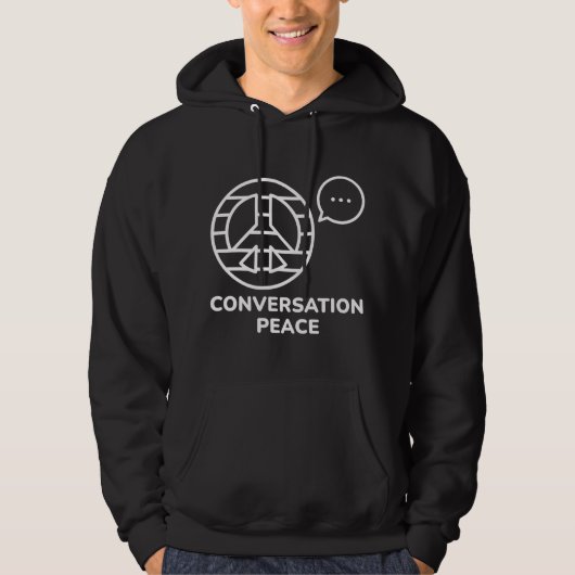 Gesprek Vrede Hoodie (Voorkant)