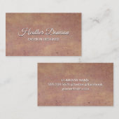 Gesprekkelde Textuur Achtergrond Visitekaartje (Voorkant / Achterkant)