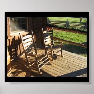 Gesprekken die wachten op het gebeuren poster