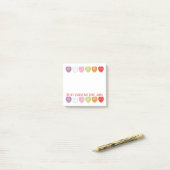 Gesprekken Gepersonaliseerde advertentie Post-it® Notes (Op bureau)