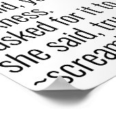 Gesprekken met het universum poster (Hoek)