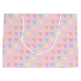 Gespreksharten geschenktas groot cadeauzakje