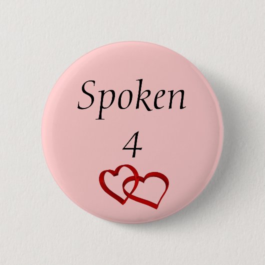 Gesproken 4 ronde button 5,7 cm (Voorkant)