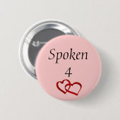 Gesproken 4 ronde button 5,7 cm (Voorkant /achterkant)