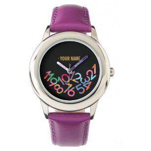 Gestallen getallen Funny Grativity Personalized Wa Horloge