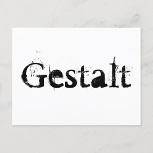 Gestalt Briefkaart