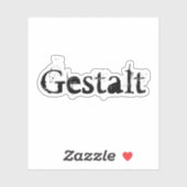 Gestalt Sticker (Vel)
