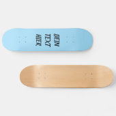 Gestalte dein eigenes Skateboard - Vorlage (Horz)