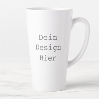 Gestalte deine eigene 0,48l Große Latte Tasse Mok