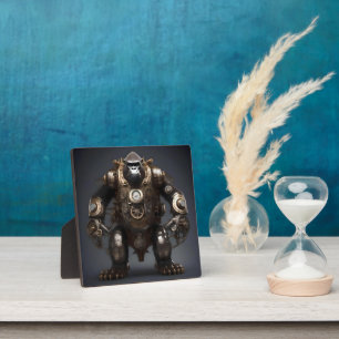 Gestampte Mad Gorilla, Fotoplaat