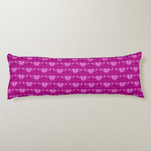 Gestandaardiseerde Deco-vlinder - magenta en roze Lichaamskussen