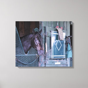 Gestapeld deck canvas afdruk