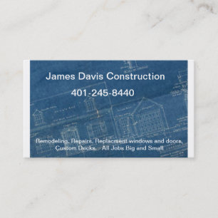 Gestapeld, James Davis Construction, 4... Visitekaartje