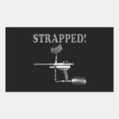 Gestapeld Rechthoekige Sticker (Voorkant)