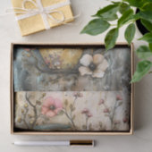 GESTAPELD THEE CUPS DECOUPAGE TISSUEPAPIER (Geschenk)