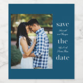 Gestapeld Wijnetiket Wijn Etiket (Enkel label)