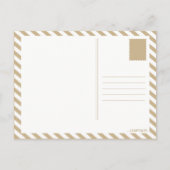 gestapelde archiefkasten in de post van burlington briefkaart (Achterkant)