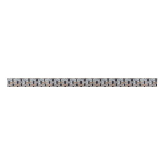 Gestapelde Brick Wall Patroon Lint (Voorkant)