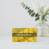 Gestapelde Gold Ingot Bars Visitekaartje (Staand voorkant)
