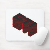 Gestapelde GTI Muismat (Met muis)