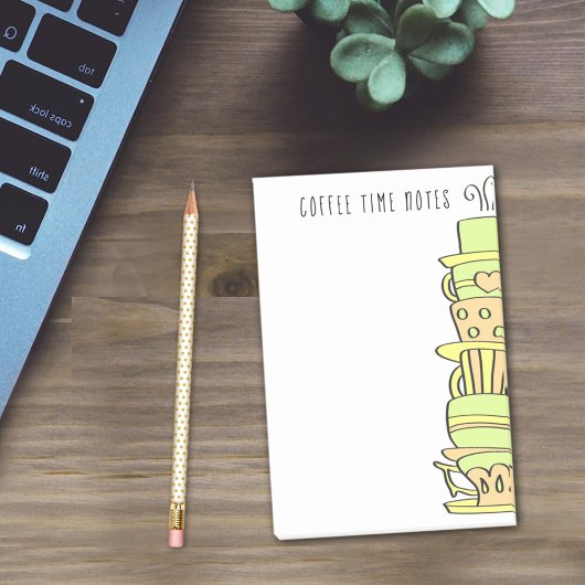 Gestapelde, kleurrijke Fancy katalysatoren Sjabloo Post-it® Notes