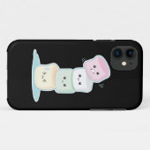 Gestapelde Marshmallows Case-Mate iPhone Case (Achterkant (horizontaal))