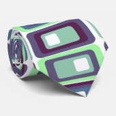 Gestapelde rechthoeken stropdas (Opgerold)