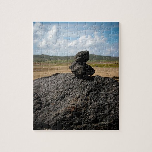 Gestapelde Rocks Legpuzzel (Verticaal)