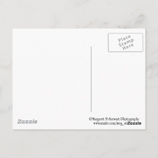 Gestapelde Rocks met waterval Briefkaart (Achterkant)