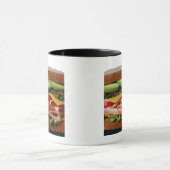 Gestapelde sandwich mok (Midden)