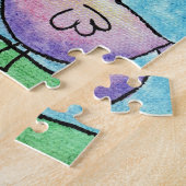 Gestapelde Vogels Legpuzzel (Zijkant)