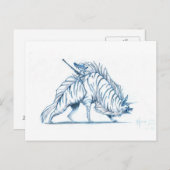 Gestapte Hyena Briefkaart (Voorkant / Achterkant)