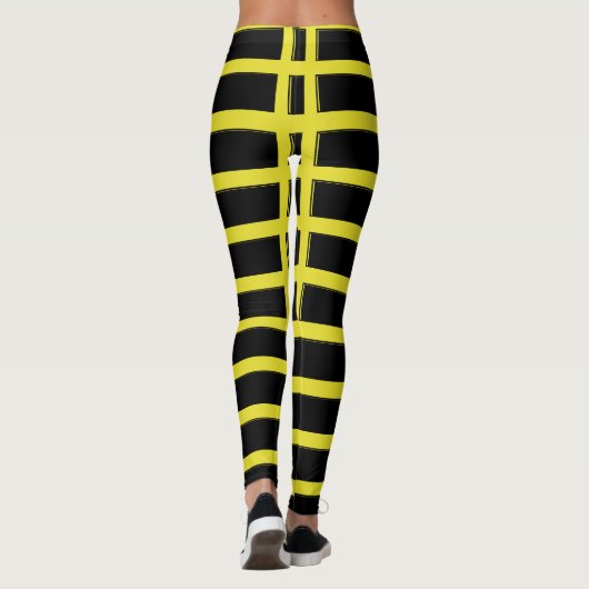 Gestapte Leggings (Achterkant)