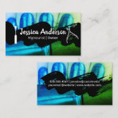 Gestapte nagels visitekaartje (Voorkant / Achterkant)