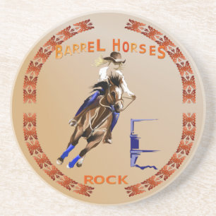 Gesteente Onderzetters van Barrel Horses