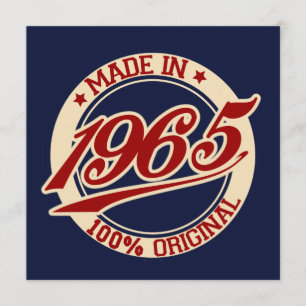 Gesteld in uitnodiging van 1965