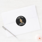 Gestemd met de meest waarschijnlijke Vacuümvacuüm Ronde Sticker (Envelop)