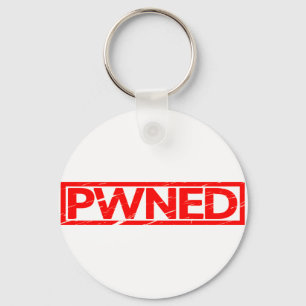 Gestempeld Pwned Sleutelhanger