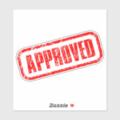 Gestempeld Sticker (Vel)