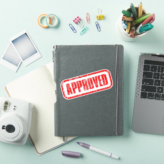 Gestempeld Sticker (iPad Cover)