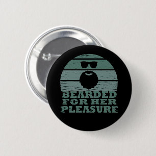 Gesteund voor haar plezier ronde button 5,7 cm