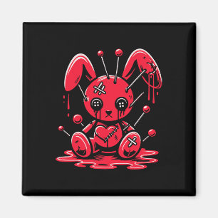 Gesteven Konijn Pastel Goth Anime Kawaii Got Magneet