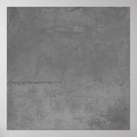 GEStextureerde24 GRAY GRAY CONCRETE TEXTURED ACHTE Poster (Voorkant)
