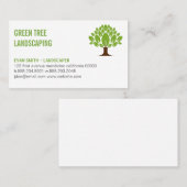 Gestileerd Boomlogo Visitekaartje (Voorkant / Achterkant)