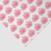  gestileerd lt rood Zee koraal #2 tissuepapier (Detail)