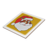  gestileerd zwart Afbeelding Tegeltje (Zijkant)