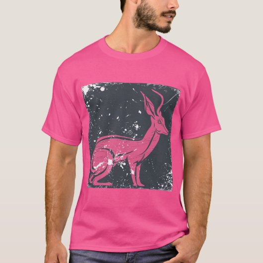 Gestileerde duiker T-shirt (Voorkant)