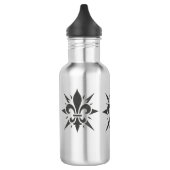 "Gestileerde Fleur-de-lis" Waterfles (Links)